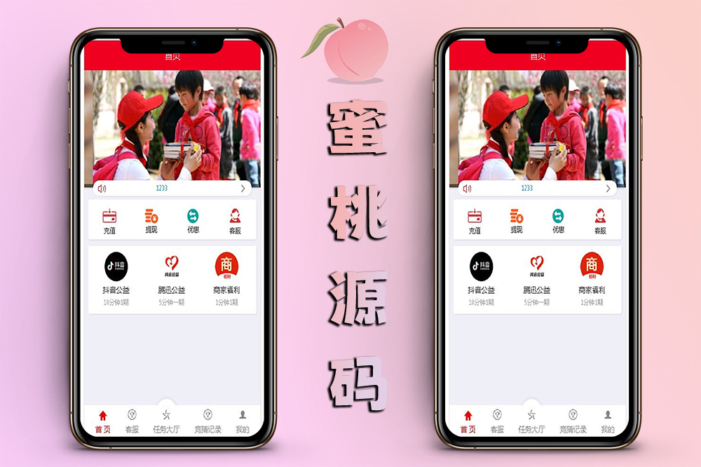 二次开发版大富抖音公益理财源码完整运营版