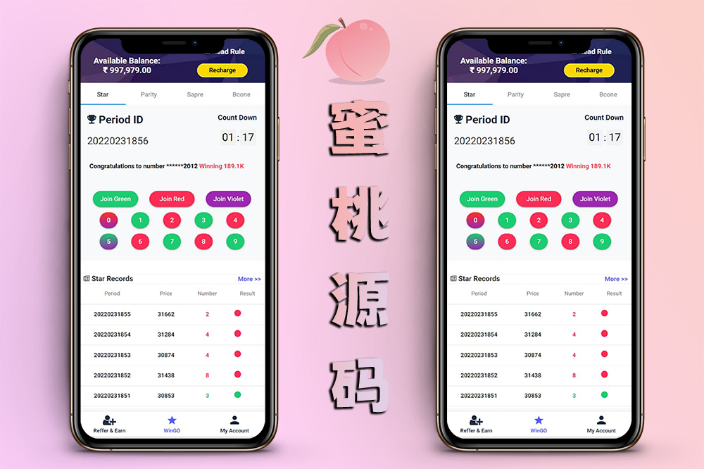 海外热门彩票玩法源码/印度红绿灯＋越南红绿灯完整版本
